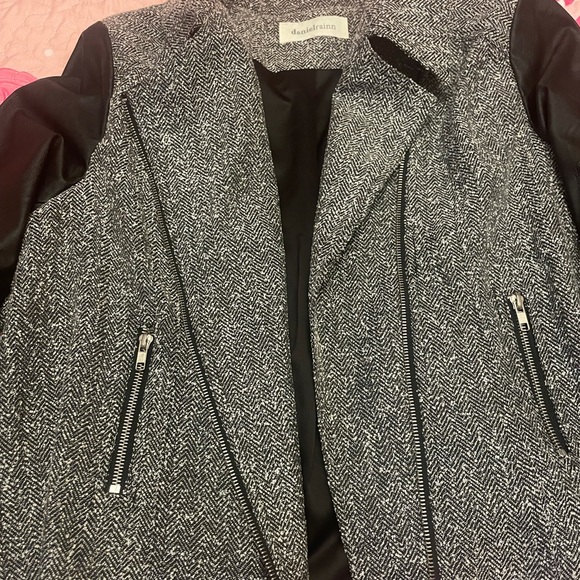 Daniel Rainn Contemporary VEGAN Collared Lined Jacket - Picture 6 of 9